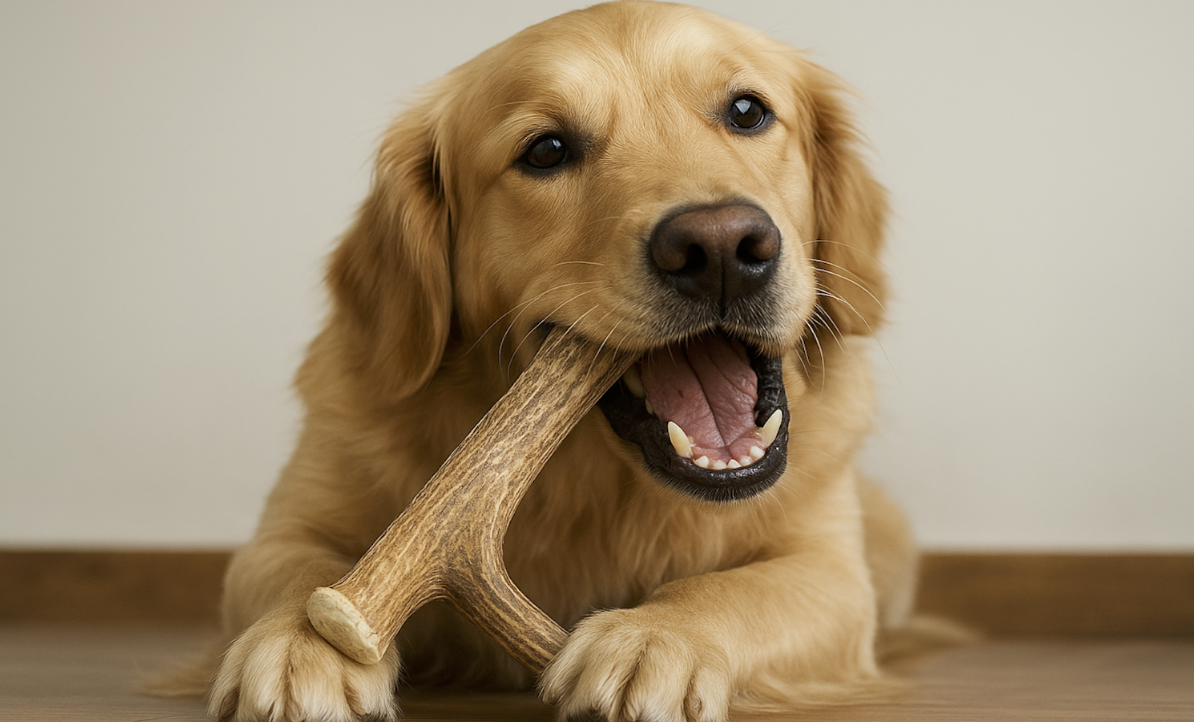 ASTA DE CIERVO PARA PERROS