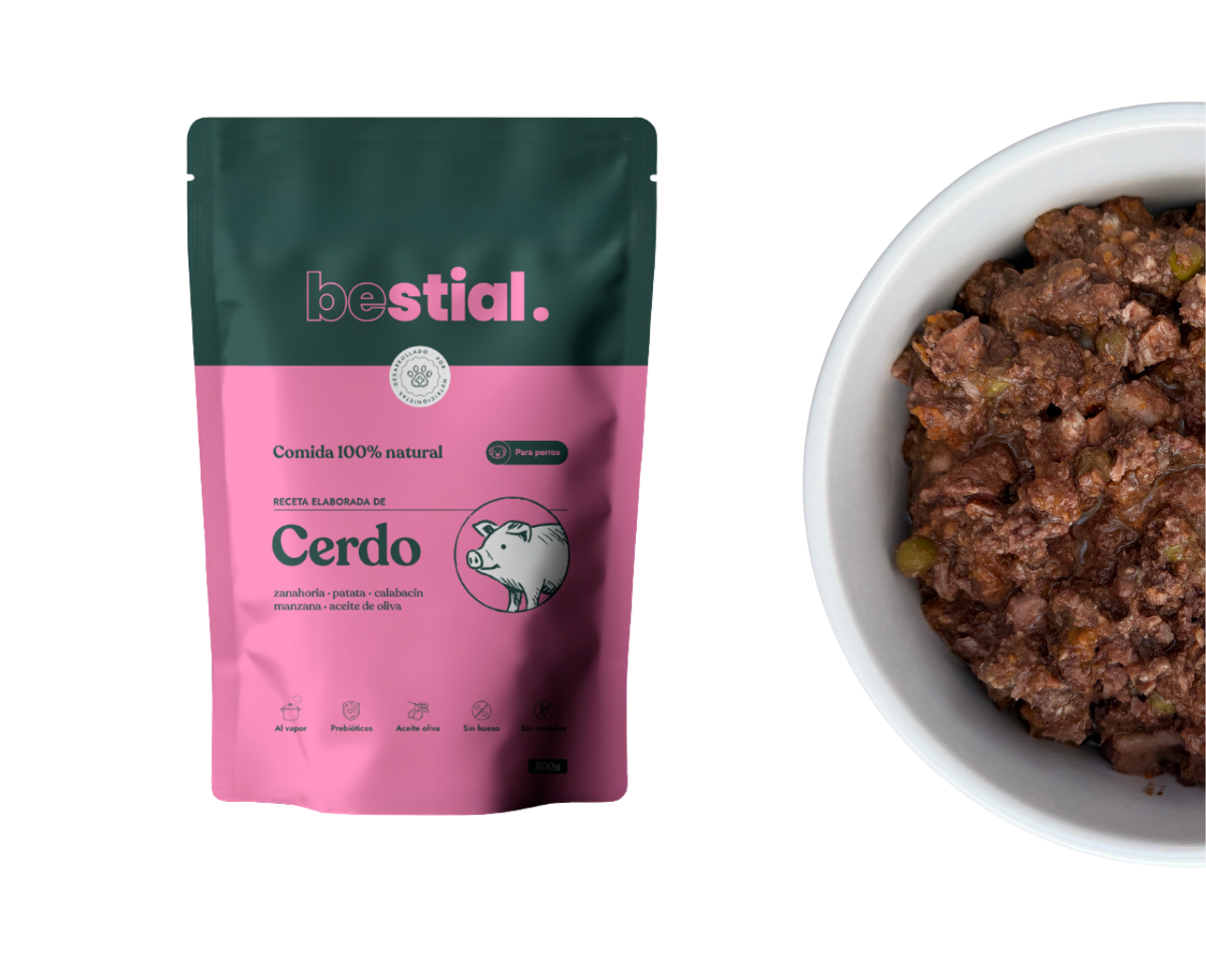 Menú Cocinado de Cerdo