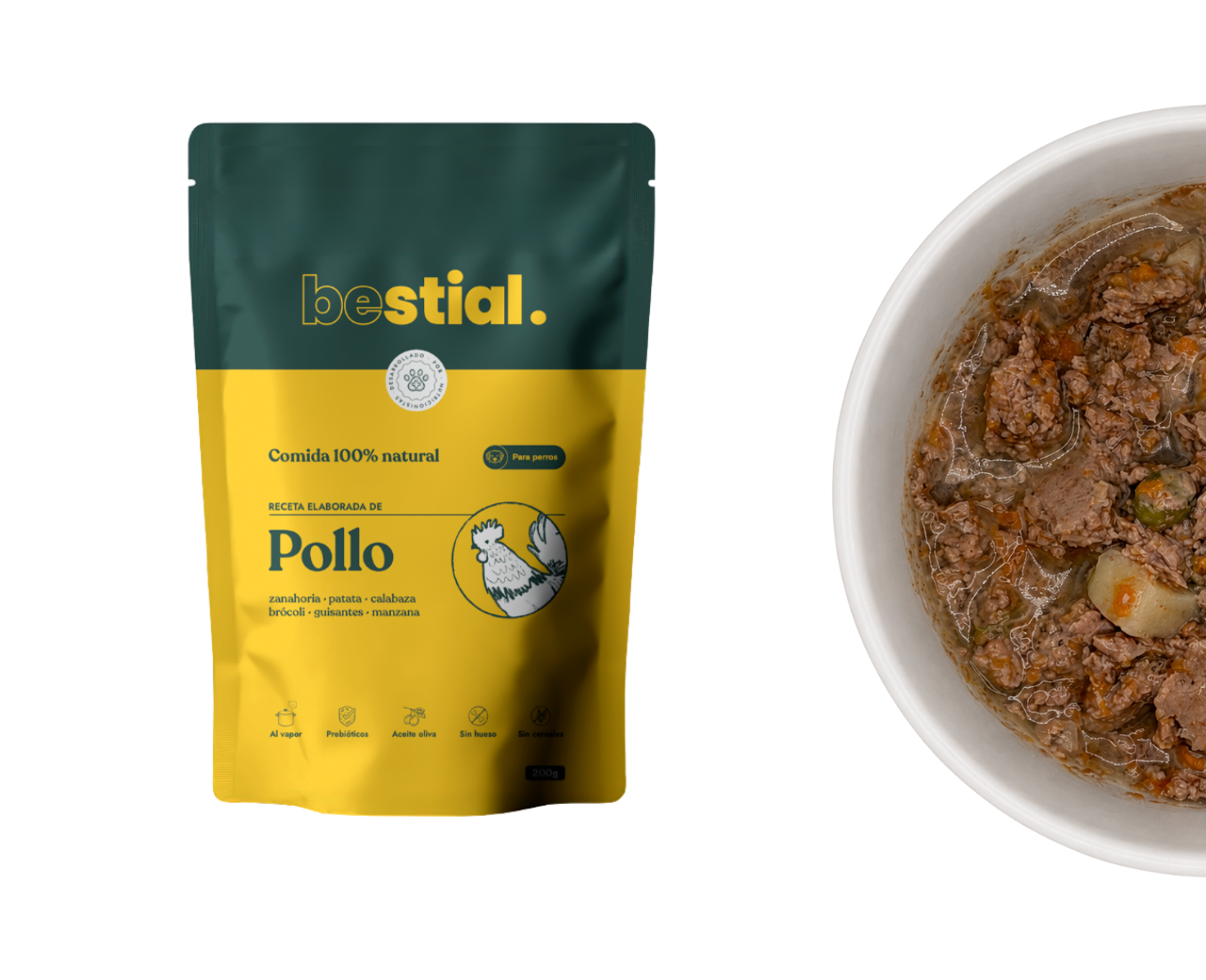 Menú Cocinado de Pollo